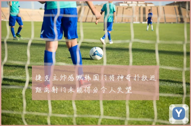 捷克主帅感慨韩国门将神奇扑救近距离射门未能得分令人失望