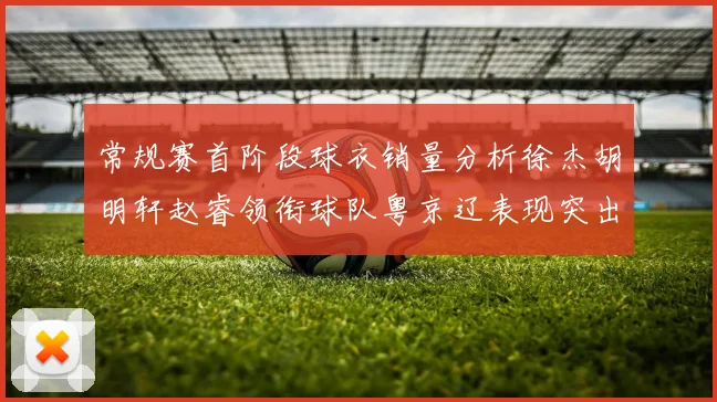 常规赛首阶段球衣销量分析徐杰胡明轩赵睿领衔球队粤京辽表现突出